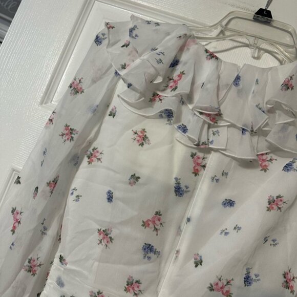 NWT Massimo Dutti Long Floral Dress - Picture 13 of 16